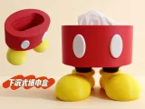 Recessed Mickey Stool Tissue Box-0