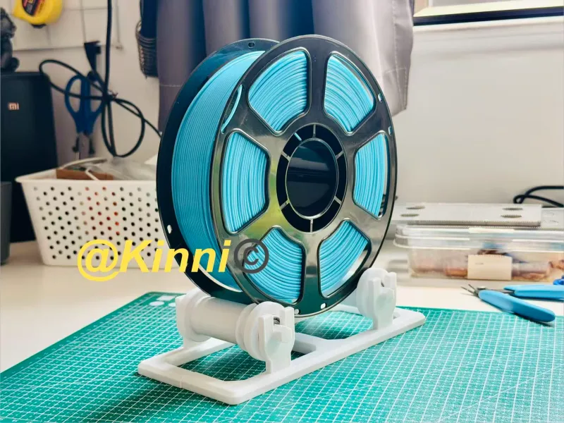 可调式耗材滚轴支架