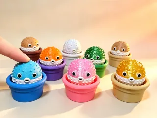 河豚点击器—按压解压玩具