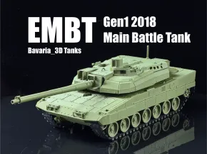 EMBT Gen 1 2018 欧洲主战坦克 1/35比例
