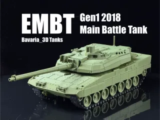 EMBT Gen 1 2018 欧洲主战坦克 1/35比例