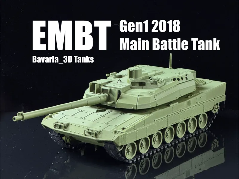 EMBT Gen 1 2018 欧洲主战坦克 1/35比例