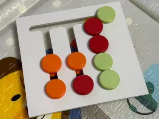 益智玩具-启蒙3色走位棋双面游戏_启智玩具
