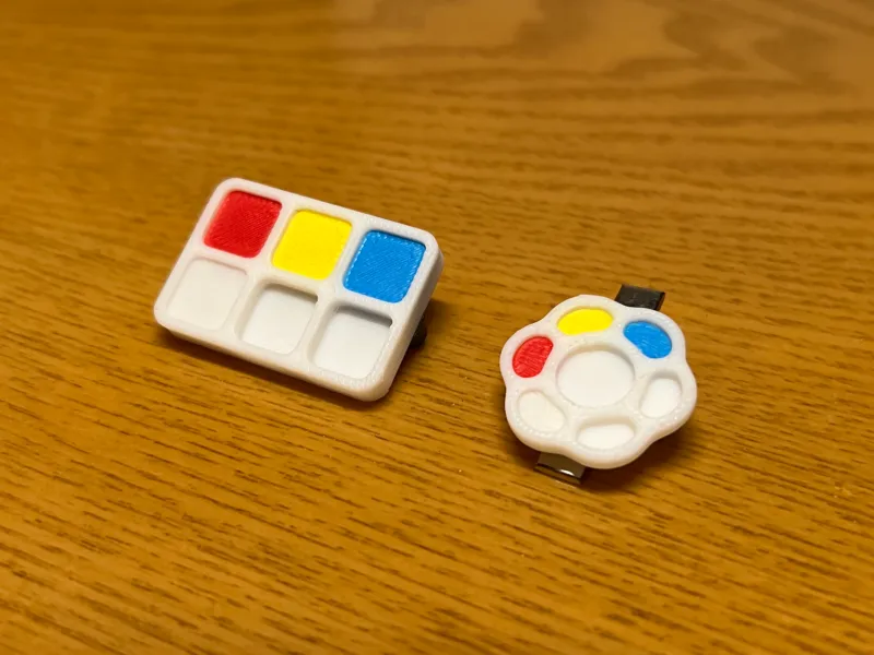 【TINY®盘丝洞®老物件儿创意系列】美术调色用具饰品套装