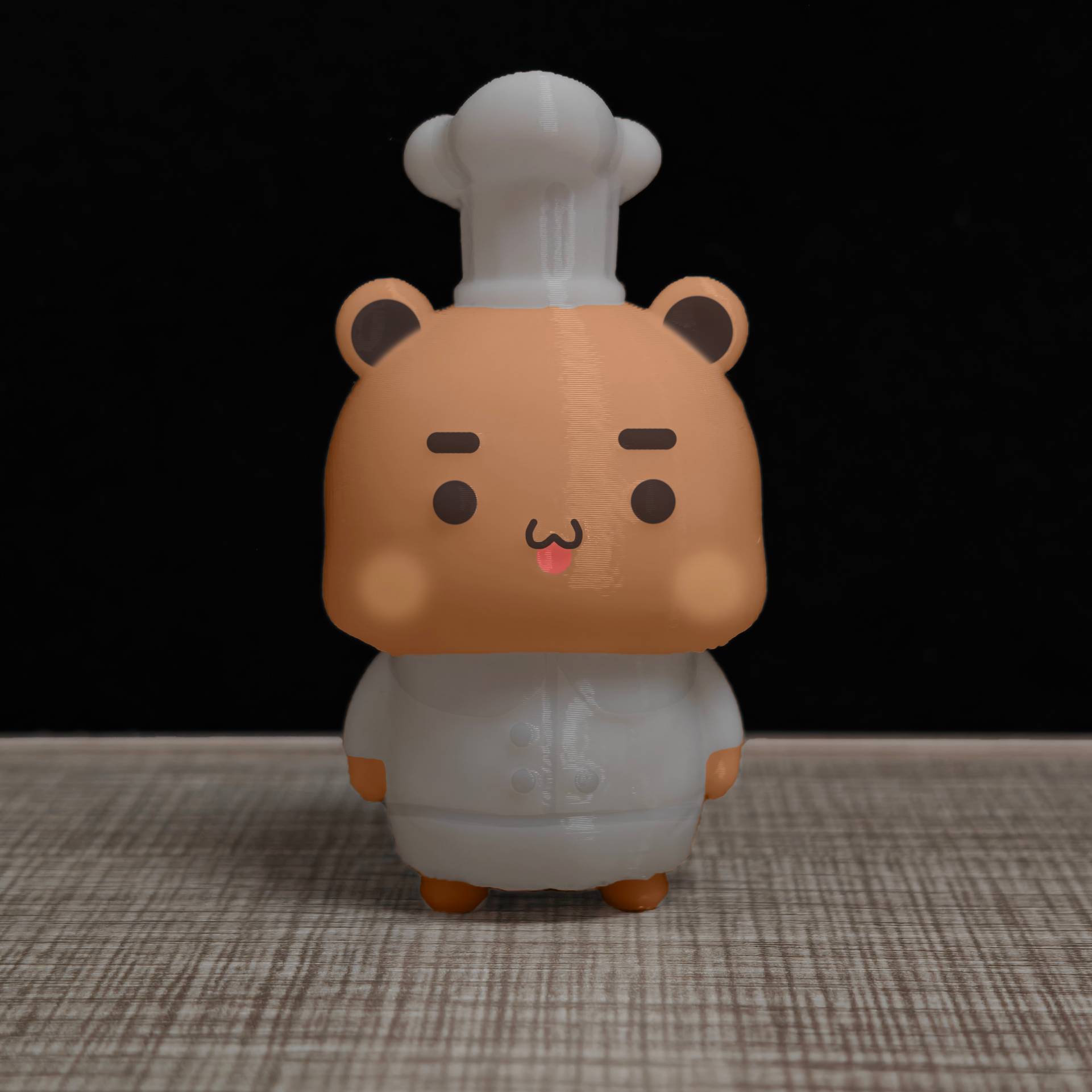 情侣熊系列-厨师长布布（Couple Bear-head cook_bubu）