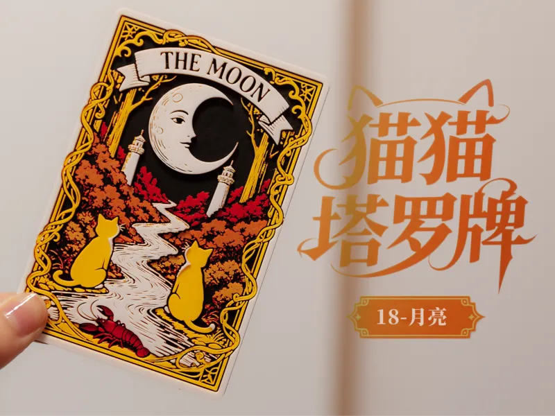 猫猫塔罗牌-18-月亮