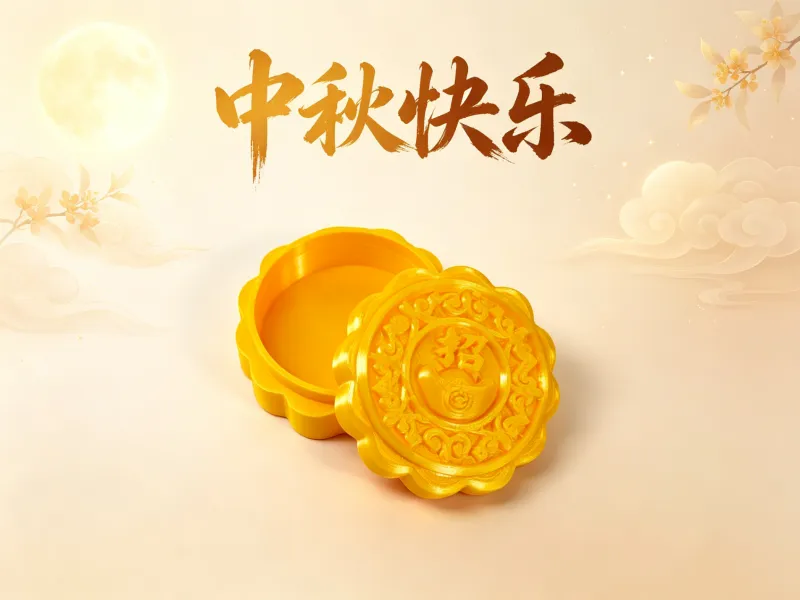 中秋月饼收纳盒-招财进宝款