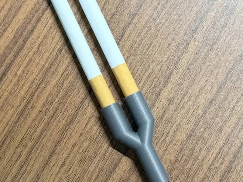 V2烟嘴 一次两根眼，双烟嘴，抽烟神器，生命加速器