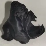 开口大猩猩烟灰缸