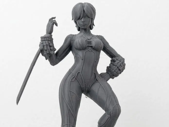 【极易打印】剑星2女主Evie伊薇高品质景品手办模型——超高品质、极少支撑、极易打印