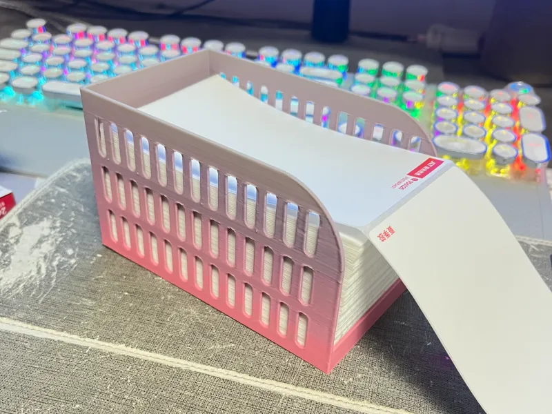 快递单收纳盒镂空创意收纳盒