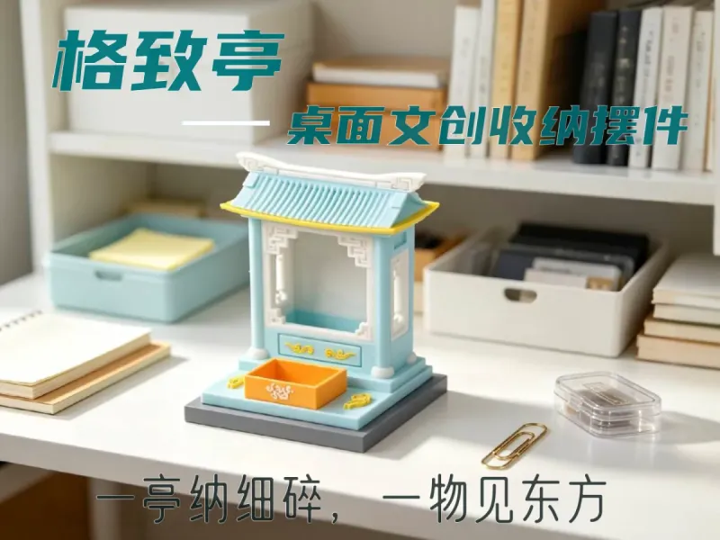 格致亭 小物件收纳摆件