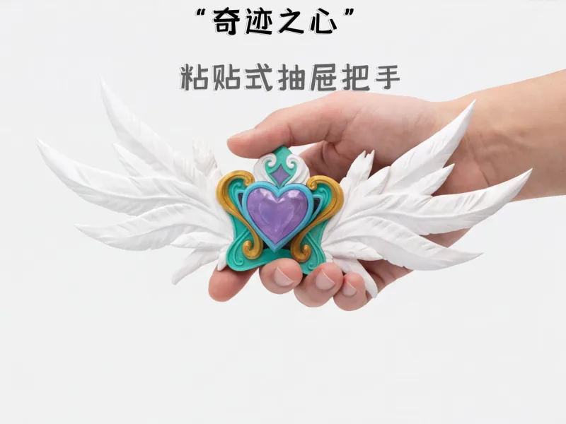 奇迹之心抽屉把手粘贴式