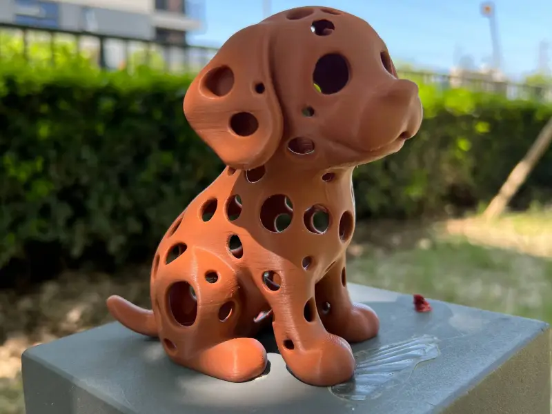 洞洞狗——萌萌的桌面摆件
