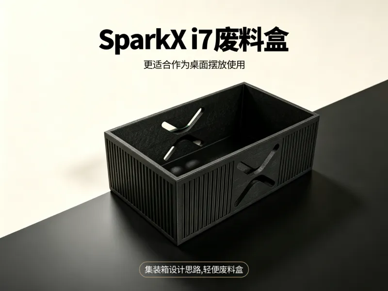 SparkX i7废料盒