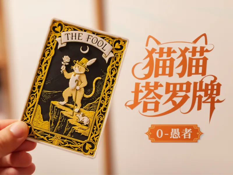 猫猫塔罗牌-0-愚者
