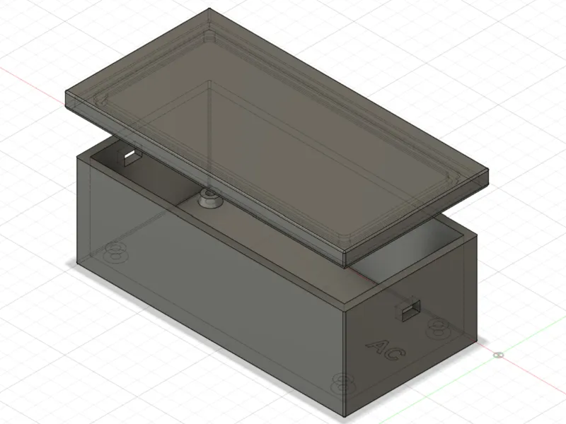 12V 3A电源模块外壳