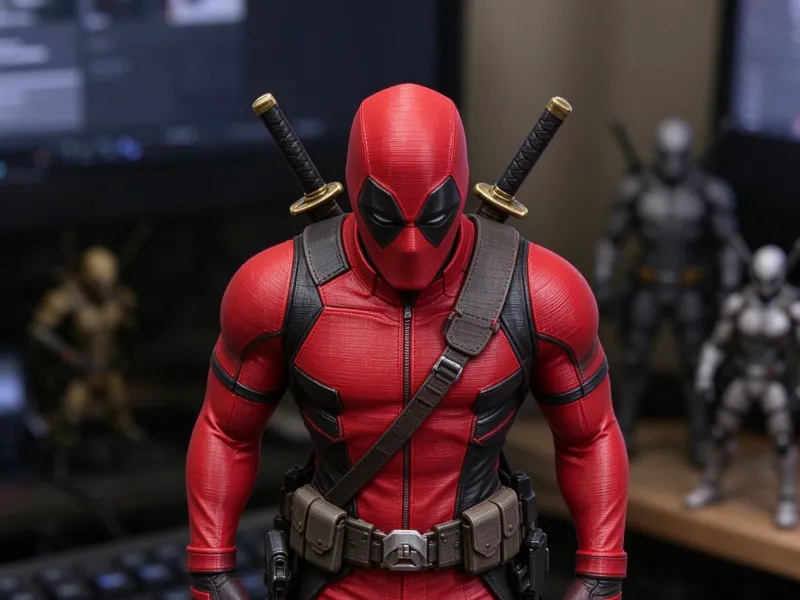 [Hohe Detailtreue] Deadpool · Einteilige Druckversion · Anfängerfreundlich