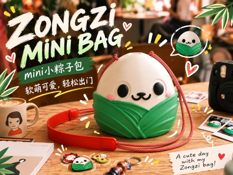 迷你可爱小粽子包