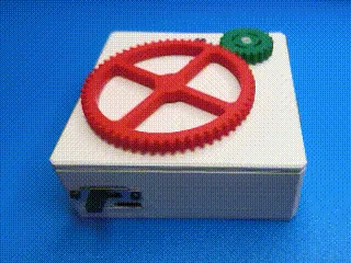 可充电齿轮展示台