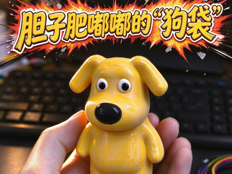 【快速打印】胆子肥嘟嘟的？劳资直接“狗袋”