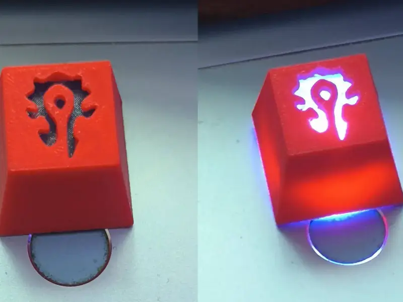 魔兽世界透光部落键帽