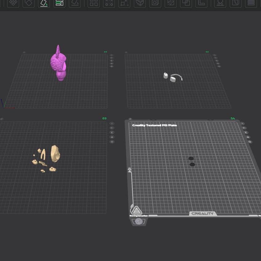Home print settings: 拉布布分件.3mf