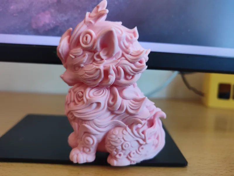 粉色麒麟摆件