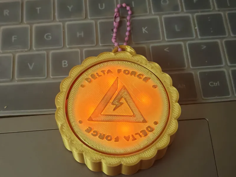 中秋月饼盒旋转灯笼V1三角洲logo 拍拍灯