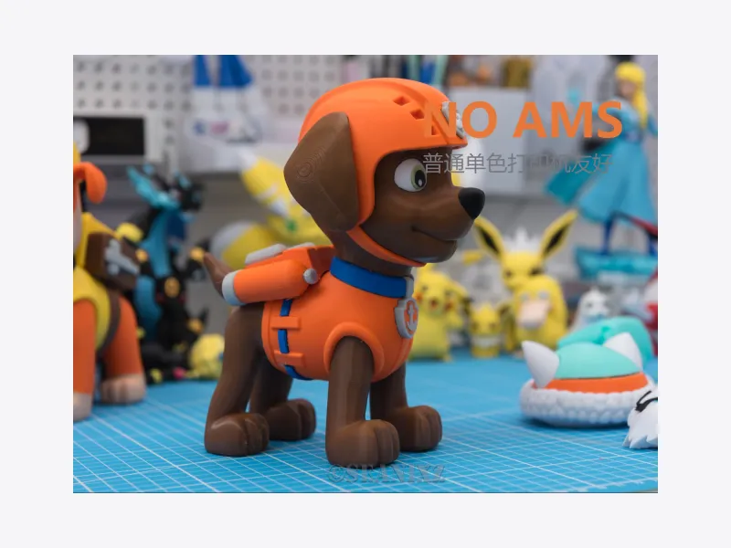 汪汪队立大功 - 路马 (PAW Patrol - Zuma) 19cm 已拆件 无需AMS