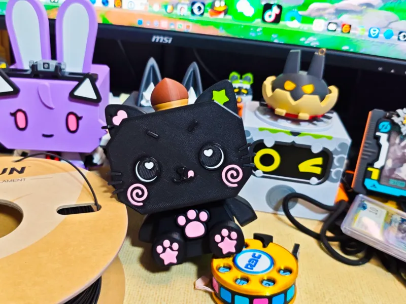 「nctwish」riku黑猫kuri同人收纳盒&手机支架