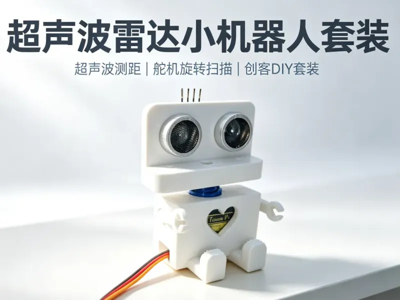 超声波雷达小机器人套装介绍