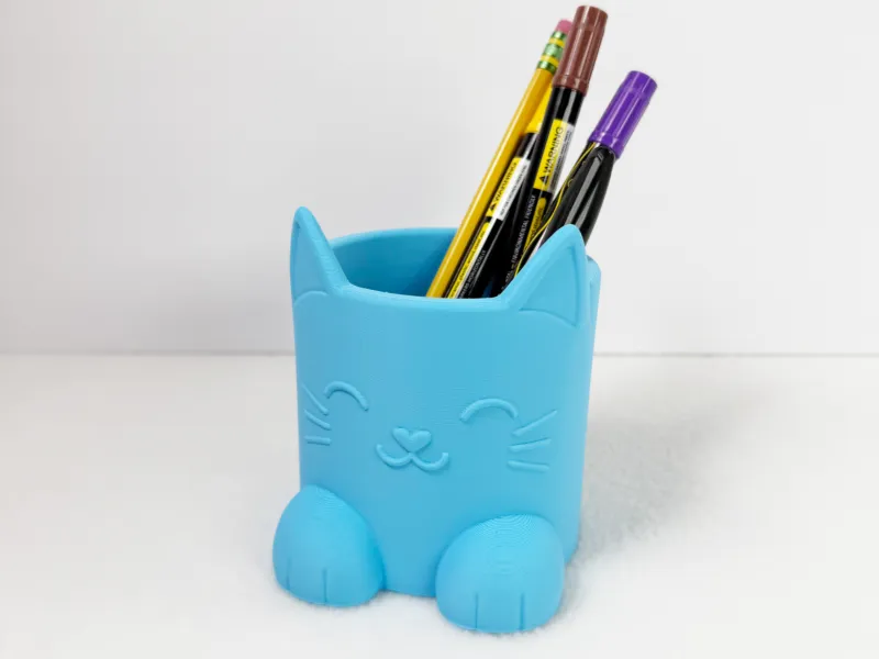 Cat Pen Cup