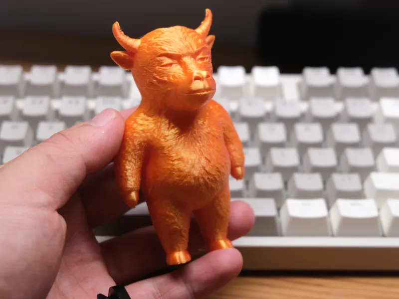 牛来挂件手办