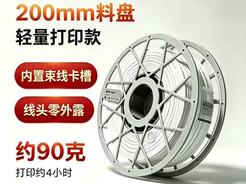 可拆卸轻量料盘