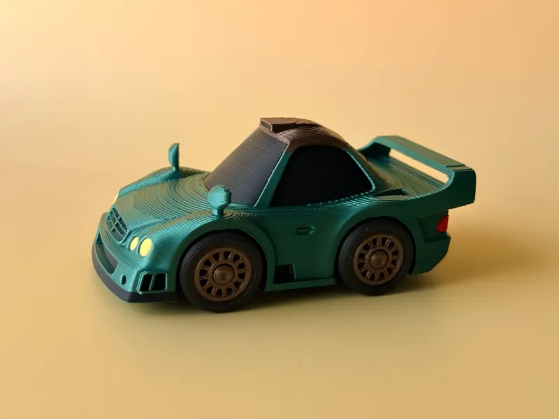 迷你玩具车04：奔驰CLK GTR