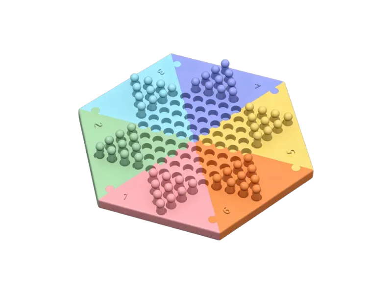 彩虹跳跳棋