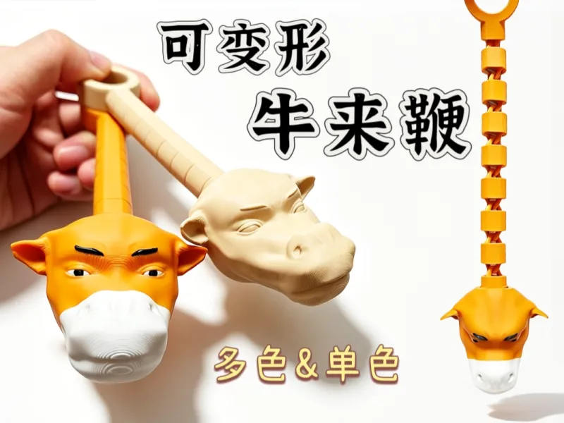 可变形牛来鞭
