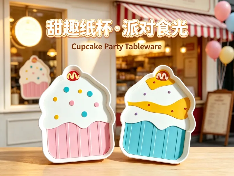 马卡龙色纸杯蛋糕餐盘 零食盘 糖果盘 桌面收纳 成对