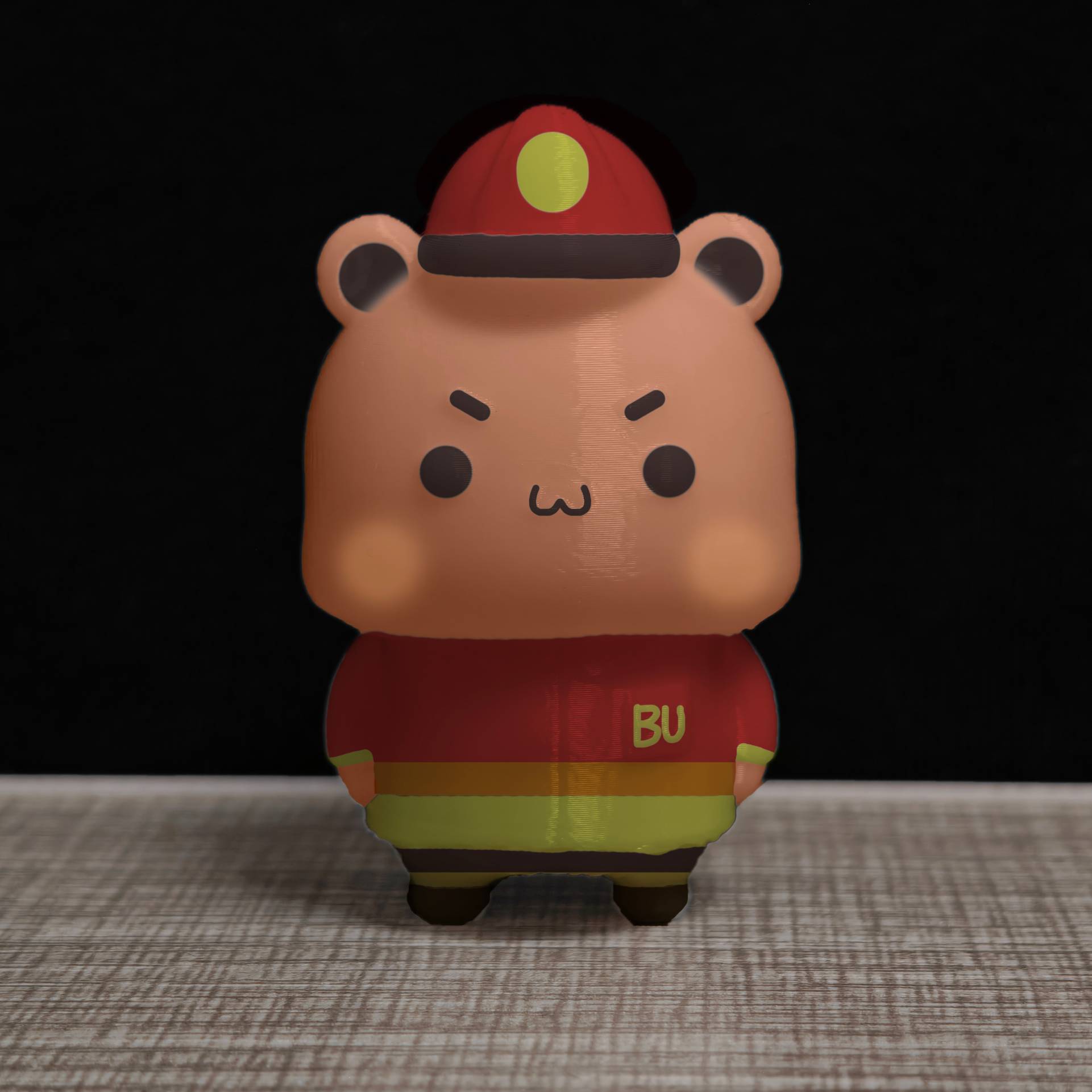 情侣熊系列-消防员布布（Couple Bear-firefighter_bubu）