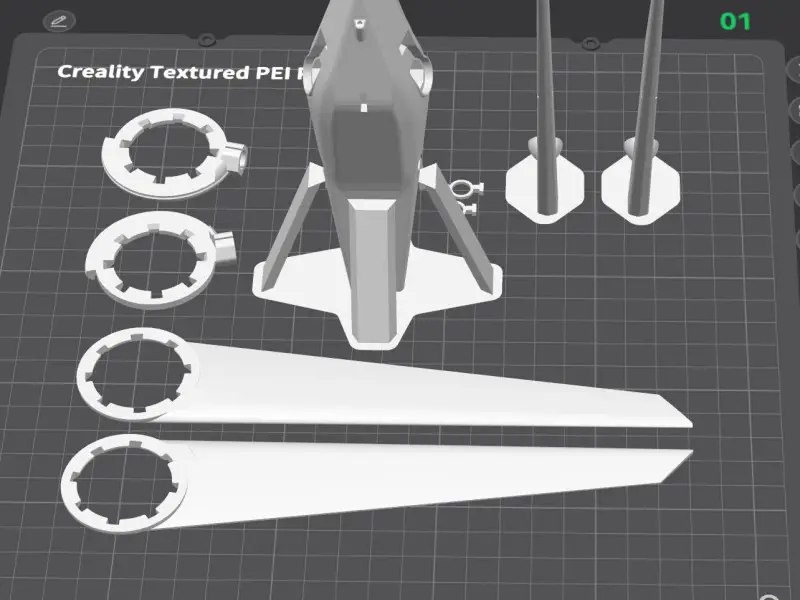 Y172 VTOL 雨燕飞行器 灵笼2PV白老板座驾