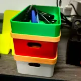 收纳盒叠层支架