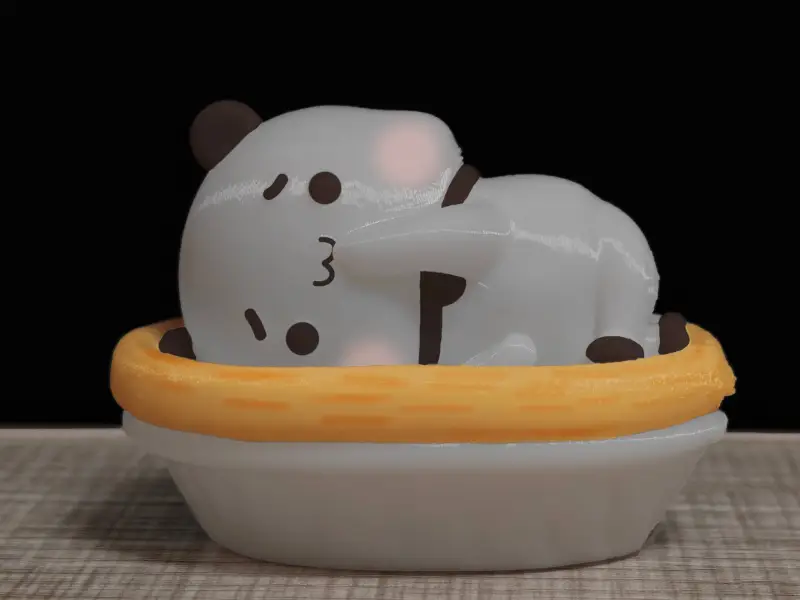 情侣熊系列-葡式蛋挞一二（Couple Bear-Portuguese Egg Tart_Yier）