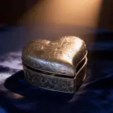 爱心储物盒情人节