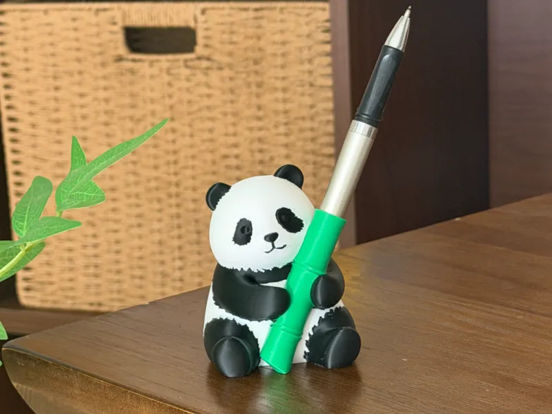 熊猫笔架