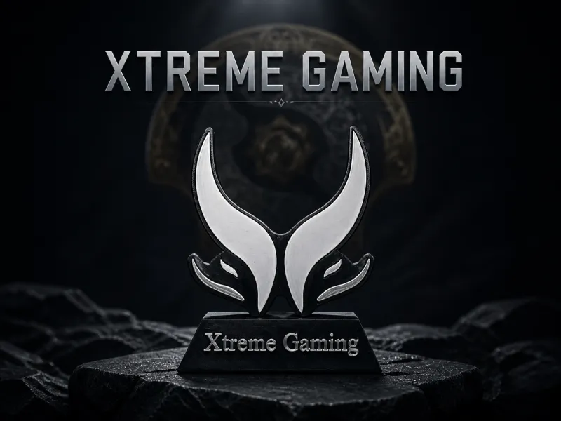 XG战队logo摆件