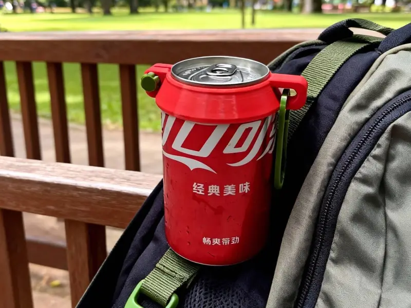 可乐外带卡扣，可正反安装