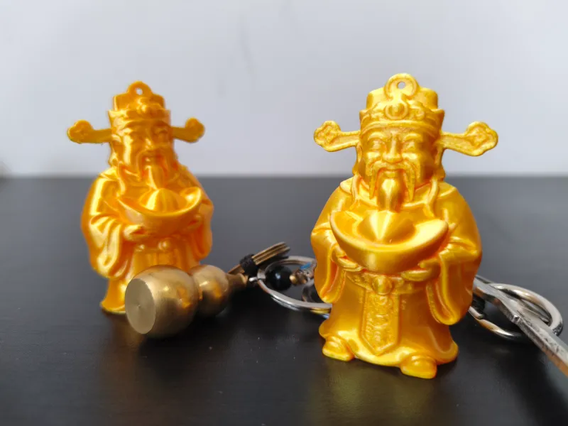 财神爷-钥匙挂件