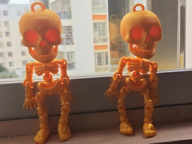 黄鸡骷髅关节可动