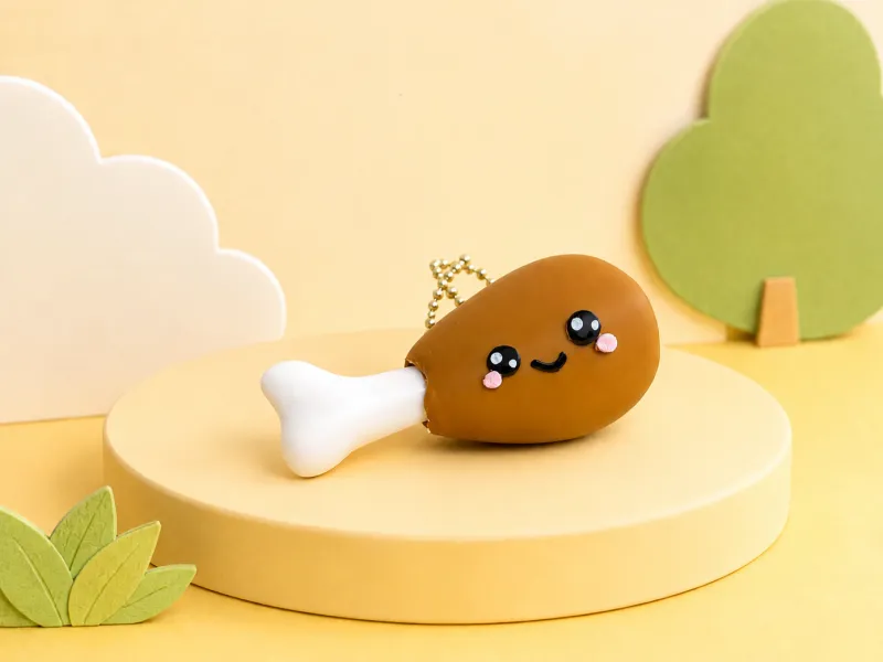 小鸡腿挂件